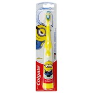 Colgate Minions Desing-It Battery Kids Extra Soft 1 брой - Жълт - Детска електрическа четка за зъби Много мека Colgate Minions Desing-It Battery Kids Extra Soft 1 брой - Жълт - Детска електрическа четка за зъби Много мека