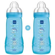 Mam Promo Easy Active Baby Bottle Fairy Tale 4m+ код 365S 2x330ml - Синьо