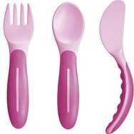 Mam Baby’s Cutlery Set 6m+ Розов 1 брой, код 515