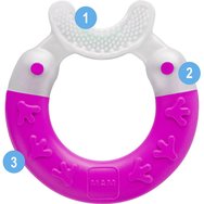 Mam Bite & Brush Teether 3m+ Жълт 1 брой, код 560