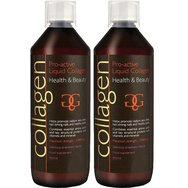 Collagen ProActive Комплект Oral Collagen 1200ml (2x600ml) - 2 ягоди - Хранителна добавка с колаген за кожа, коса и нокти Collagen ProActive Комплект Oral Collagen 1200ml (2x600ml) - 2 ягоди - Хранителна добавка с колаген за кожа, коса и нокти
