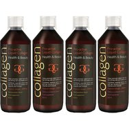 Collagen ProActive Комплект Орален колаген 2400ml (4x600ml) - 2 Λимон + 2 Ягода - Хранителна добавка с колаген за кожа, коса и нокти Collagen ProActive Комплект Орален колаген 2400ml (4x600ml) - 2 Λимон + 2 Ягода - Хранителна добавка с колаген за кожа, коса и нокти