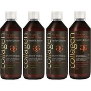 Collagen ProActive Комплект Орален колаген 2400ml (4x600ml) - 3 Λимон + 1 Ягода - Хранителна добавка с колаген за кожа, коса и нокти Collagen ProActive Комплект Орален колаген 2400ml (4x600ml) - 3 Λимон + 1 Ягода - Хранителна добавка с колаген за кожа, коса и нокти