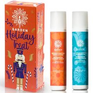 Garden Holiday Treat Gift Set Refreshing Shower Cream Vanilla & Indian Cress 50ml & Refreshing Shower Cream Ocean Wave & White Lily 50ml - портокал