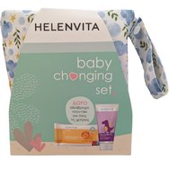 Helenvita Baby Changing Set PROMO PACK Baby Wipes With Chamomile Extract 64 бр & Baby Nappy Rash Cream 150ml & Подарък Водоустойчива чанта Blue Clouds за всякакви цели Helenvita Baby Changing Set PROMO PACK Baby Wipes With Chamomile Extract 64 бр & Baby Nappy Rash Cream 150ml & Подарък Водоустойчива чанта Blue Clouds за всякакви цели