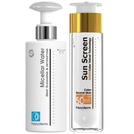 Frezyderm Комплект Micellar Water Deep Cleansing & Detoxifying 200ml & Sun Screen Color Velvet Face Cream Spf50+, 50ml - Активна мицеларна почистваща и тонизираща вода за лице и оцветен слънцезащитен крем за лице, много висока защита и кадифена текстура Frezyderm Комплект Micellar Water Deep Cleansing & Detoxifying 200ml & Sun Screen Color Velvet Face Cream Spf50+, 50ml - Активна мицеларна почистваща и тонизираща вода за лице и оцветен слънцезащитен крем за лице, много висока защита и кадифена текстура
