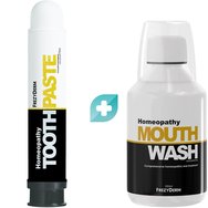 Frezyderm Комплект Homeopathy Toothpaste 75ml & Homeopathy Mouthwash 250ml