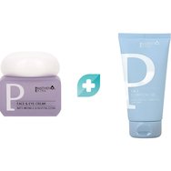 Medisei Panthenol Extra Promo Anti-Wrinkle & Revitalizing Face & Eye Cream 50ml & Подарък Face Cleansing Gel 50ml - Крем против бръчки за лице и очи с пантенол и освежаващ почистващ гел за лице