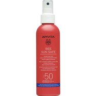 Apivita комплект Bee Sun Safe Anti-Spot & Anti-Age Defence Face Cream Spf50 Tinted 50ml & Hydra Melting Ultra-Light Face - Body Spray Spf50, 200ml