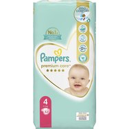 Pampers Комплект Premium Care Jumbo Pack Νο4 (9-14kg) 156 Пелени (3x52 Пелени)