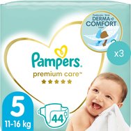 Pampers Комплект Premium Care Νο5 (11-16kg) 132 Пелени (3x44 Пелени)