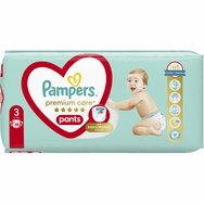 Pampers Комплект Premium Care Pants Jumbo Pack No3 (6-11kg) 144 Пелени (3x48 Пелени)