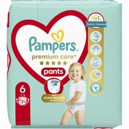 Pampers Комплект Premium Care Pants Jumbo Pack No6 (15+Kg) 93 Пелени (3x31 Пелени)