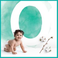 Pampers Комплект Harmonie No1 (2-5kg) 150 Пелени (3x50 Пелени)