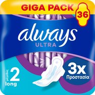 Always Комплект Ultra Day Long Μέγεθος 2, 108 бр (3x36 бр)