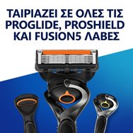 Gillette Комплект Fusion 5 ProGlide Men’s Razor Blade Refills 12 бр (3x4 бр)