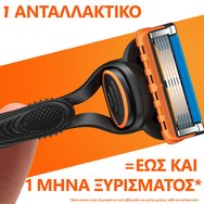 Gillette Комплект Fusion 5, 24 бр (3x8 бр)