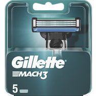 Gillette Комплект Mach3 Replacement Razors 15 бр (3x5 бр)