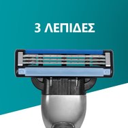 Gillette Комплект Mach 3 Replacement Razors 24 бр (3x8 бр)