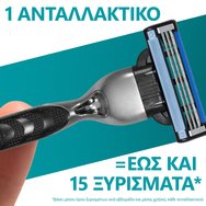 Gillette Комплект Mach 3 Replacement Razors 24 бр (3x8 бр)