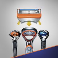 Σετ Gillette Fusion5 Power Replacement Razors 12 бр (3x4 бр)