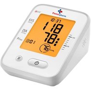 Powerpharm Комплект Electronic Blood Pressure Monitor Код YE660F 1 бр & Подарък Creative Medical Fingertip Oximeter 1 бр & Подарък Standard Digital Thermometer 1 бр