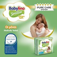 Babylino Комплект Sensitive Cotton Soft Super Pack Midi Νο3 (4-9kg) 336 бр (6x56 бр)