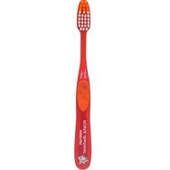 Frezyderm Комплект SensiTeeth Kids Tooth Paste 500ppm Fluoride + Calcium Crazy Berry 50ml & Soft Kids Toothbrush 1 бр - портокал Frezyderm Комплект SensiTeeth Kids Tooth Paste 500ppm Fluoride + Calcium Crazy Berry 50ml & Soft Kids Toothbrush 1 бр - портокал