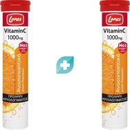 Lanes Комплект Vitamin C 1000mg, 40 Effer.tabs (2x20 Effer.tabs)