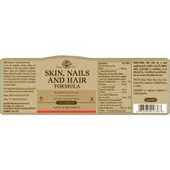 Σετ Solgar Skin Nails & Hair Formula 120tabs & Biotin 1000μg, 50veg.caps