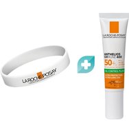 La Roche-Posay Комплект Подарък UV Sensor Bracelet 1 бр & Anthelios UVMune 400 Oil Control Fluid Spf50+, 15ml - La Roche-Posay Комплект Подарък UV Sensor Bracelet 1 бр & Anthelios UVMune 400 Oil Control Fluid Spf50+, 15ml -