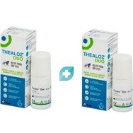 Σετ Thea Thealoz Duo Drops 20ml (2x10ml) - Οφθαλμικές Σταγόνες με Υαλουρονικό Οξύ για Ενυδάτωση, Λίπανση & Προστασία των Ματιών Κατά των Ερεθισμών