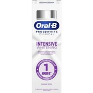 Oral-B Комплект Pro 3D White Clinical Intensive Whitening Toothpaste 75ml & Essential Waxed Dental Floss 50m