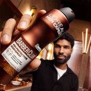 Комплект L\'Oreal Paris Men Expert Barber Club Beard & Skin Moisturiser 50ml & Face & Hair Wash Gel 200ml & 48h Protective Body Spray 150ml