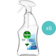 Сет Dettol Anti-Bacterial Surface Cleanser Spray 3.000ml (500mlx6) - Антибактериален дезинфекциращ спрей за повърхности