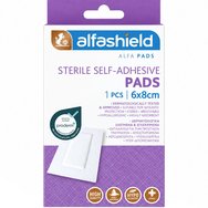 AlfaShield Sterile Self-Adhesive 6x8cm Pads 1 Τεμάχιo - Αποστειρωμένα Αυτοκόλλητα Επιθέματα AlfaShield Sterile Self-Adhesive 6x8cm Pads 1 Τεμάχιo - Αποστειρωμένα Αυτοκόλλητα Επιθέματα
