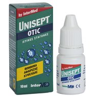 Intermed Unisept Otic 10ml - Капки за уши за премахване на клетки Intermed Unisept Otic 10ml - Капки за уши за премахване на клетки