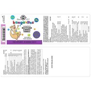 Solgar Kangavites Complete Multivitamin & Mineral Formula for Kids 60chew.tabs - Berry Flavour