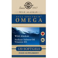 Solgar Wild Alaskan Full Spectrum Omega 120 softgels Solgar Wild Alaskan Full Spectrum Omega 120 softgels