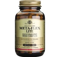 Solgar Meta-Flex Lite Glucosamine MSM Complex 60tabs - Хранителна добавка за добро здраве на ставите и хрущялите Противовъзпалително Solgar Meta-Flex Lite Glucosamine MSM Complex 60tabs - Хранителна добавка за добро здраве на ставите и хрущялите Противовъзпалително