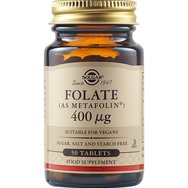 Solgar Folate (as Metafolin) 400μg, 50tabs