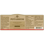 Solgar Potassium 100tabs