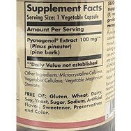 Solgar Pycnogenol Food Supplement - 100mg 30veg.caps  Solgar Pycnogenol Food Supplement - 100mg 30veg.caps