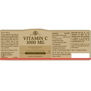 Solgar Vitamin C 1000mg, 100caps