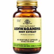 Solgar Ashwagandha Root Extract 60veg.caps - Хранителна добавка с екстракт от ашваганда за облекчаване на стреса, имуностимулатор с противовъзпалителни свойства Solgar Ashwagandha Root Extract 60veg.caps - Хранителна добавка с екстракт от ашваганда за облекчаване на стреса, имуностимулатор с противовъзпалителни свойства