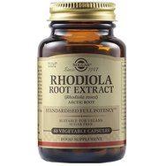 Solgar Rhodiola Root Extract 60veg.caps - Хранителна добавка с екстракт от корен на родиола за умора и слабост от стрес с леки антидепресантни свойства Solgar Rhodiola Root Extract 60veg.caps - Хранителна добавка с екстракт от корен на родиола за умора и слабост от стрес с леки антидепресантни свойства