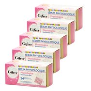 Physiologica Комплект Стерилен физиологичен разтвор в ампули 5x(40x5ml) Physiologica Комплект Стерилен физиологичен разтвор в ампули 5x(40x5ml)