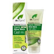 Dr.Organic Aloe Vera Gel with Cucumber & Witch Hazel 200ml - Био гел от алое с краставица и хамамелис за хидратация в тялото Dr.Organic Aloe Vera Gel with Cucumber & Witch Hazel 200ml - Био гел от алое с краставица и хамамелис за хидратация в тялото