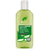 Dr.Organic Organic Aloe Vera Shampoo 265ml - Органичен овлажняващ шампоан от алое вера, идеален за суха коса Dr.Organic Organic Aloe Vera Shampoo 265ml - Органичен овлажняващ шампоан от алое вера, идеален за суха коса