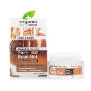 Dr.Organic Snail Gel 50ml - Гел крем с естествена охлювна секреция за намаляване на петна и бръчки Dr.Organic Snail Gel 50ml - Гел крем с естествена охлювна секреция за намаляване на петна и бръчки